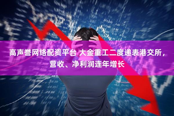 高声誉网络配资平台 大金重工二度递表港交所，营收、净利润连年增长